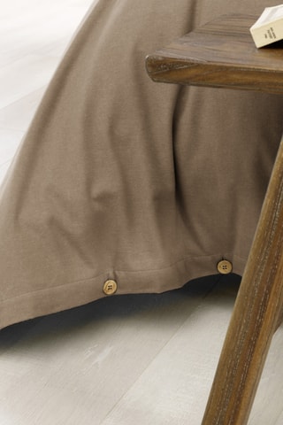 Housse de couette Candice - Beige foncé