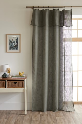 Rideau ajustable Nia - Kaki - 140 x 270 cm
