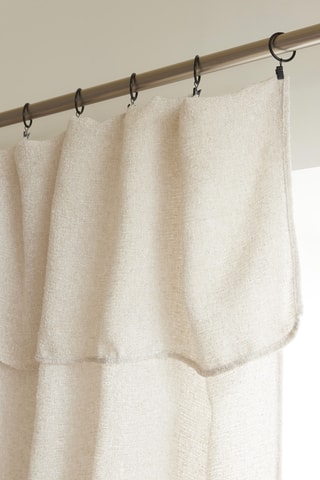 Rideau ajustable Dua - Beige - 140 x 270 cm
