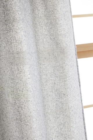 Rideau ajustable Dua - Gris clair - 140 x 270 cm