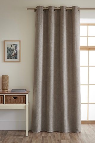 Rideau Atlas - Gris clair - 140 x 240 cm