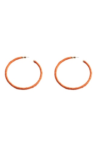 Créoles raphia - Orange