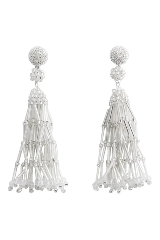 Boucles d'oreilles pendantes cristaux -
