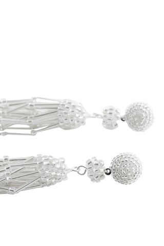 Boucles d'oreilles pendantes cristaux -