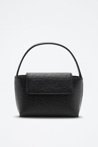 Sac à rabat chaîne - Noir