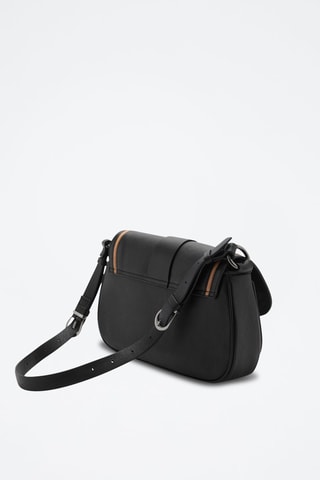 Sac cuir boucle - Noir