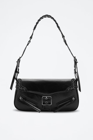 Sac porté épaule boucle - Noir