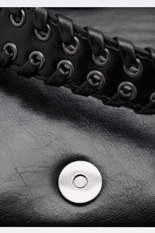 Sac porté épaule boucle - Noir