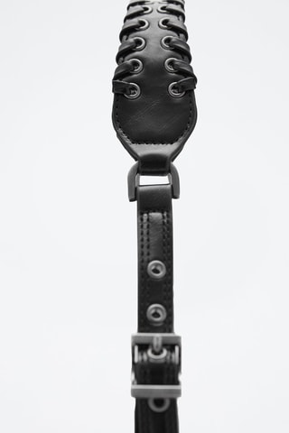 Sac porté épaule boucle - Noir