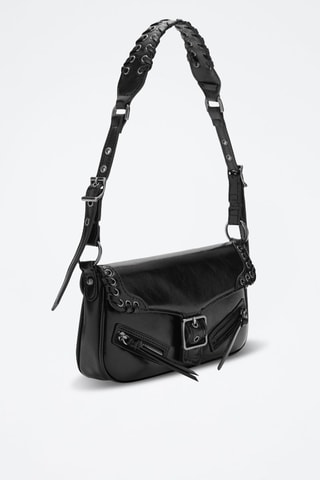 Sac porté épaule boucle - Noir