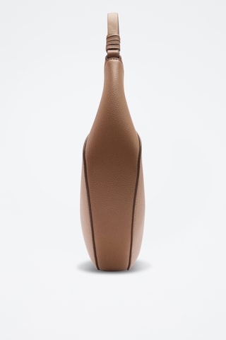 Kunstleren Trendy Handtas - Bruin