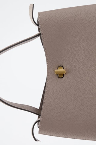 Sac bandoulière anse double - Beige