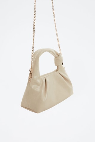 Mini sac chaîne - Beige
