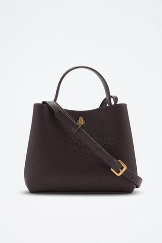 Minishopper met Metallic Detail - Chocoladebruin