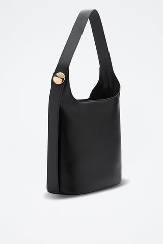 Sac cabas détail métallique - Noir