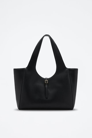 Sac cabas détail boucle - Noir