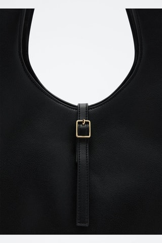 Sac cabas détail boucle - Noir