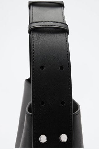 Sac cabas anse courte - Noir