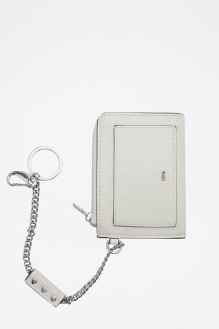 Portefeuille détail porte-clés - Blanc
