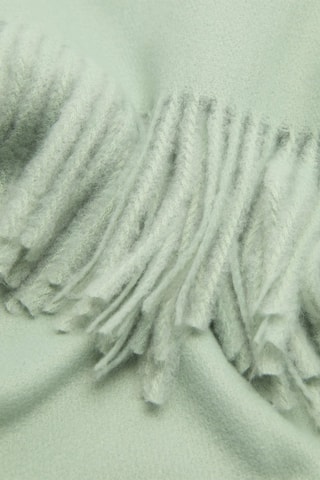 Écharpe à franges - Vert