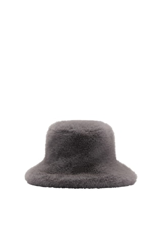 Bob fausse fourrure - Gris