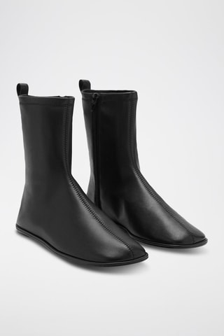 Bottines plates - Noir