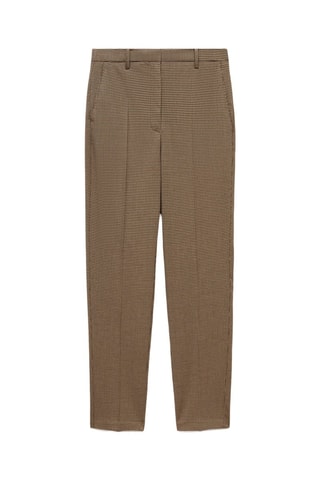 Pantalon skinny taille normale - Marron