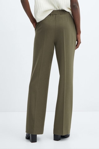 Pantalon droit - Vert