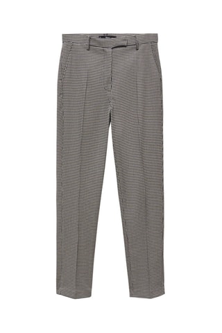 Pantalon skinny taille normale  Gris