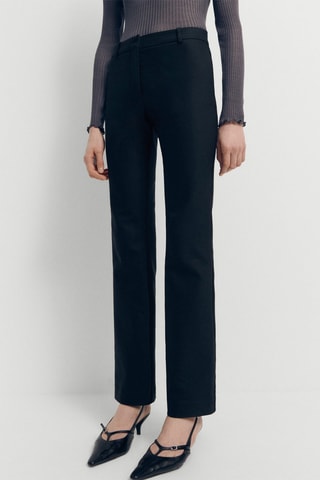 Pantalon costume ouvertures - Noir