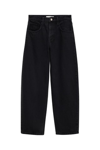 Jean Balloon taille haute - Noir