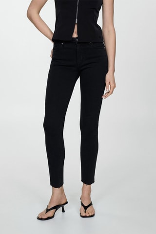 Jeans skinny crop - Denim Noir