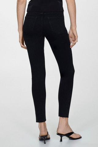 Jeans skinny crop - Denim Noir