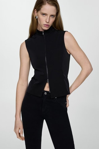 Jeans skinny crop - Denim Noir