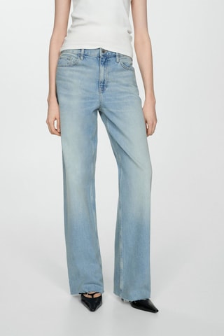 Jean droit taille normale - Bleu clair