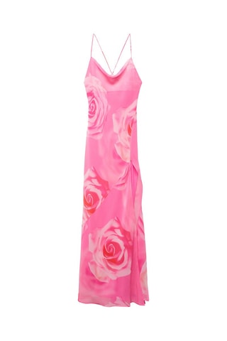 Robe fleurie ouverture - Rose