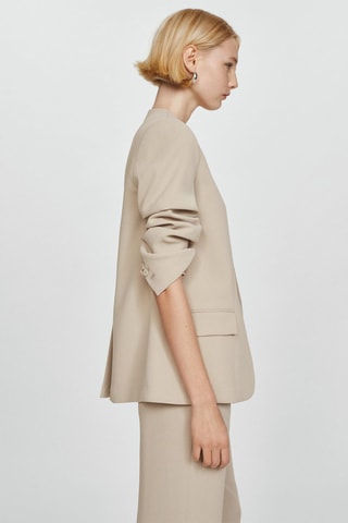 Veste de costume structurée - Beige