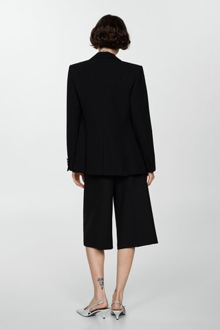 Veste costume droite - Noir