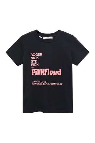T-shirt Pink Floyd Zwart