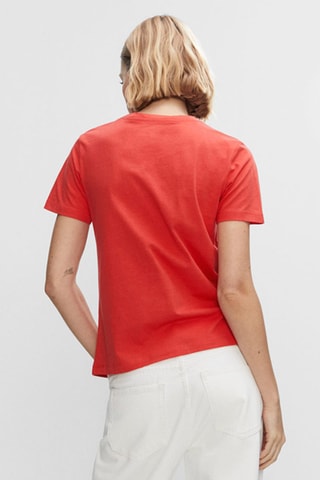 Katoenen T-shirt  Oranje