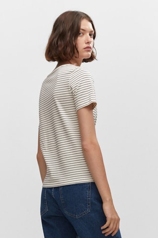 Katoenen T-shirt Ecru