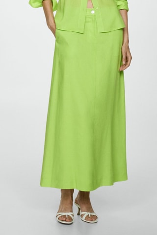 Lange Rok Lyocell - Groen