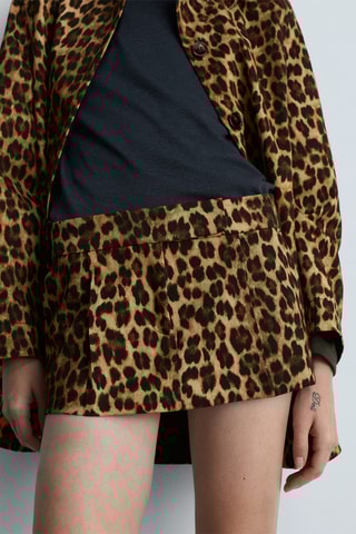 Rok Luipaardprint - Bruin