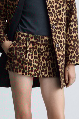 Rok Luipaardprint - Bruin