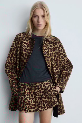 Rok Luipaardprint - Bruin
