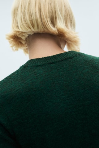 Robe droite maille - Vert