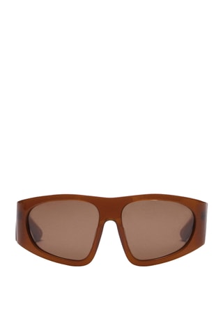 Lunettes de soleil aviateur - Marron