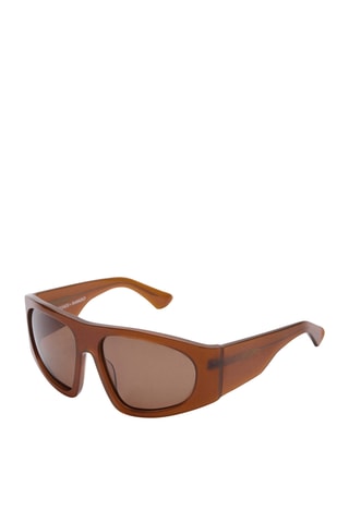 Lunettes de soleil aviateur - Marron