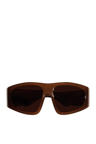 Lunettes de soleil aviateur - Marron