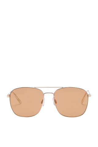 Lunettes de soleil monture métallique - Doré